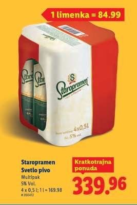 Staropramen Svetlo pivo