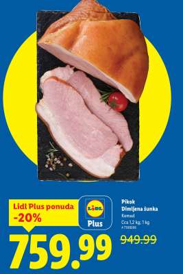 Pikok Dimljena šunka