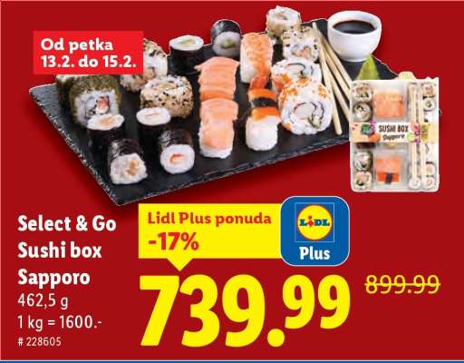 Select & Go Sushi box Sapporo