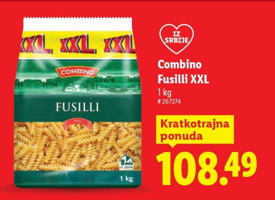 Combino Fusilli XXL