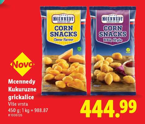 Mcennedy Kukuruzne grickalice