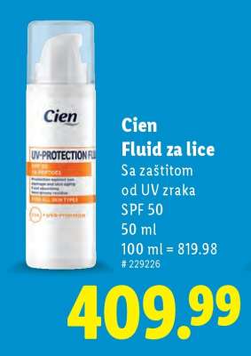 Cien Fluid za lice