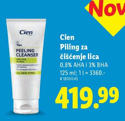 Cien Piling za čišćenje lica