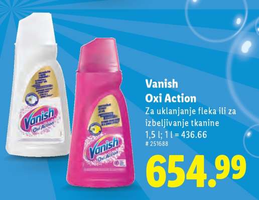Vanish Oxi Action