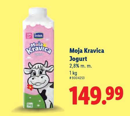 MOJA KRAVICA JOGURT