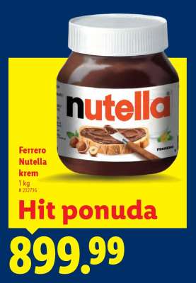 Ferrero Nutella Krem