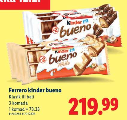 Ferrero Kinder Bueno