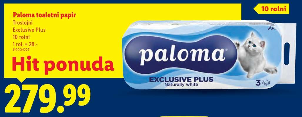 Paloma Toaletni papir