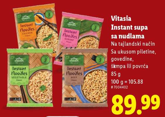 Vitasia Instant supa sa nudlama