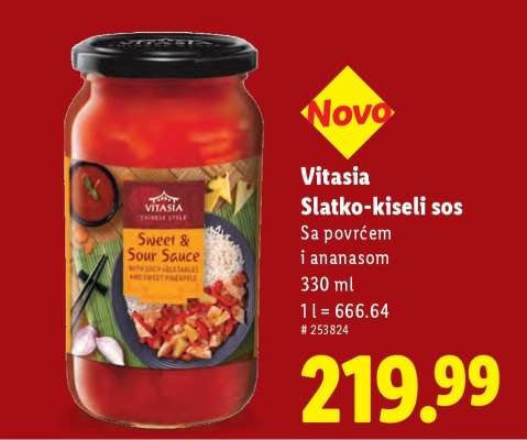 Vitasia Slatko-kiseli sos