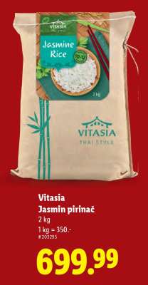 Vitasia Jasmin pirinač