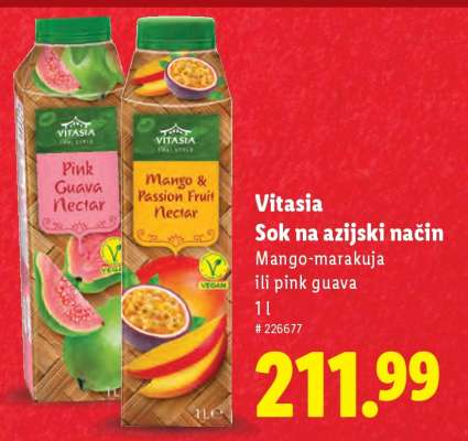 Vitasia Sok na azijski način