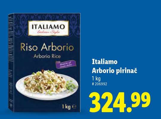 Italiamo Arborio pirinač