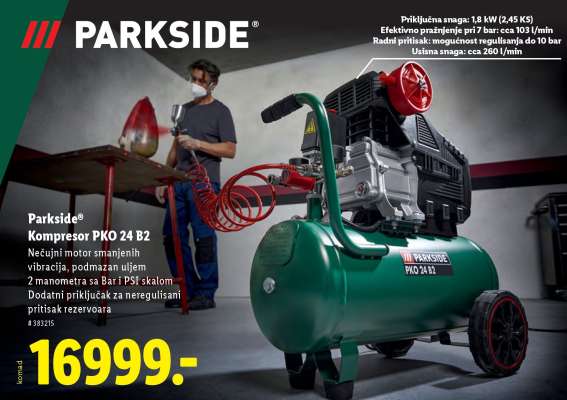 Parkside Kompresor PKO 24 B2