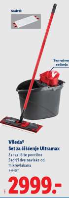 Vileda Set za čišćenje Ultramax