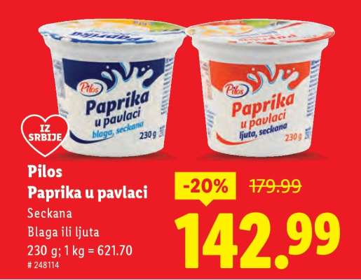Pilos Paprika u pavlaci
