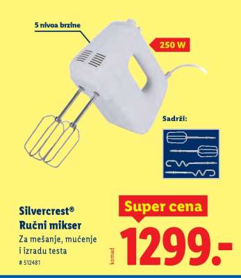 SILVERCREST Ručni mikser