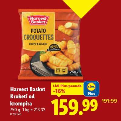 Harvest Basket Kroketi od krompira