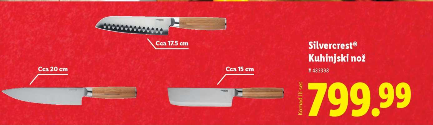 SILVERCREST Kuhinjski nož