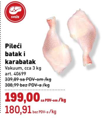 Pileći batak I karabatak
