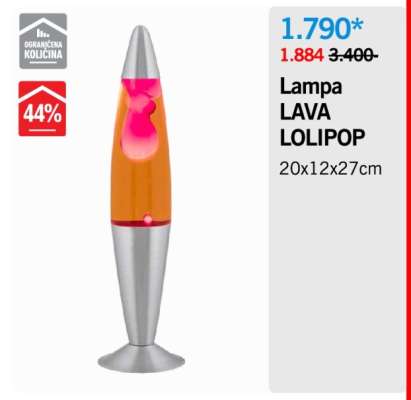 Lampa LAVA LOLIPOP