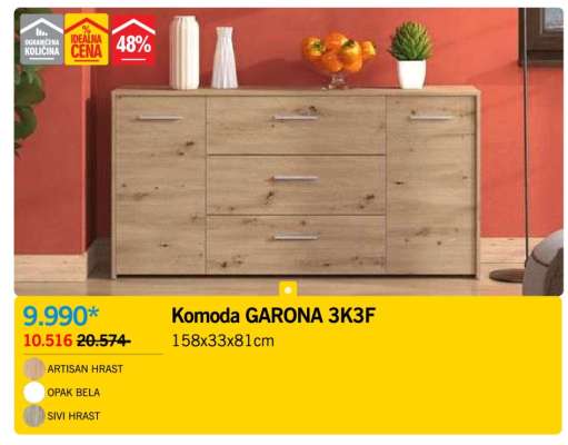 Komoda GARONA 3K3F