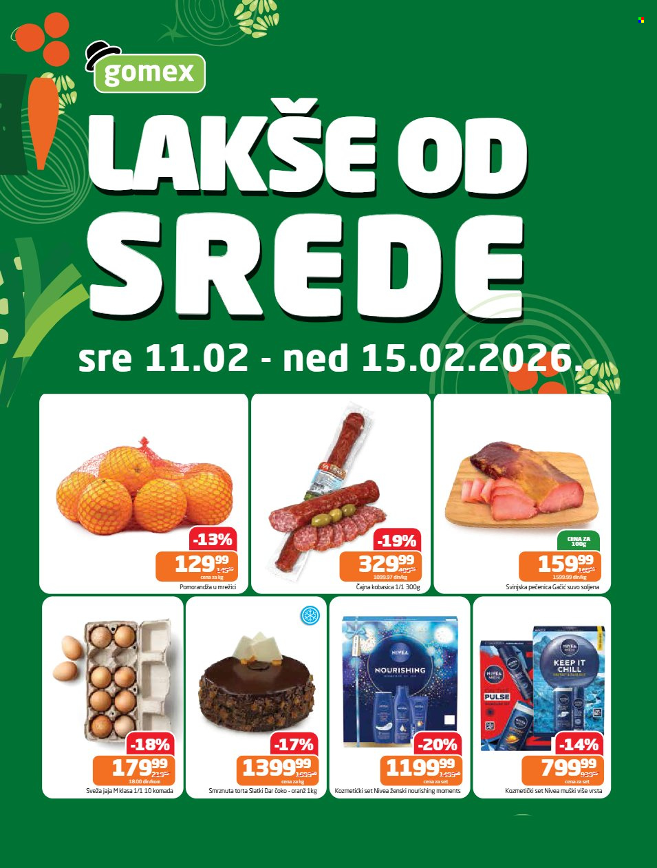 Gomex katalog - 11.02.2026 - 15.02.2026. Stranica 1