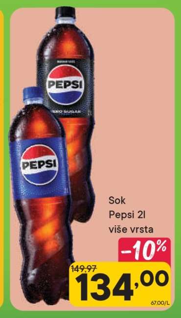 Sok Pepsi 2l