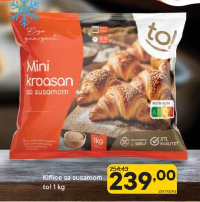 Kiflice sa susamom TO!