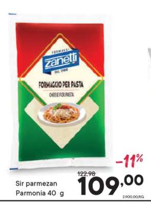 Sir parmezan Parmonia 40 g