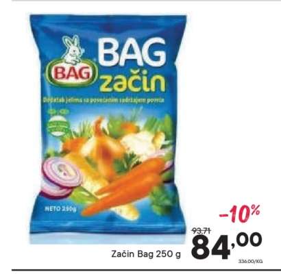 Začin Bag 250 g