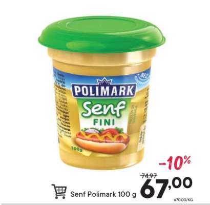 Senf Polimark 100 g