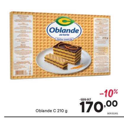 Oblande C 210 g