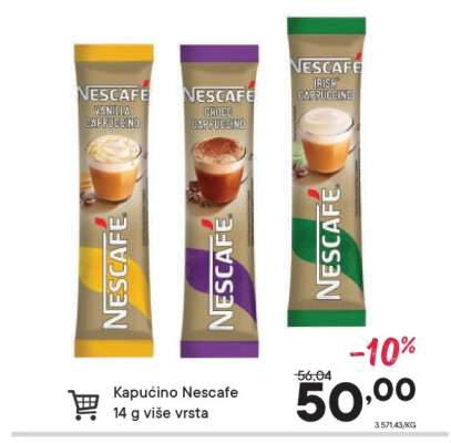 Kapučino Nescafe