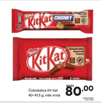 Čokoladica Kit Kat