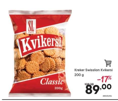 Kreker Swisslion Kvikersi