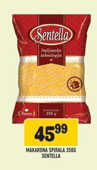 Makarona Spirala 350g Sentella