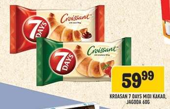 Kroasan 7 Days Midi Kakao, Jagoda 60g