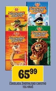 ČOKOLADA ŽIVOTINJSKO CARSTVO