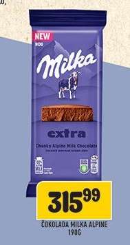 Čokolada Milka alpine