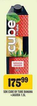 Sok Cube by Tube Banana + Jagoda 1.5L