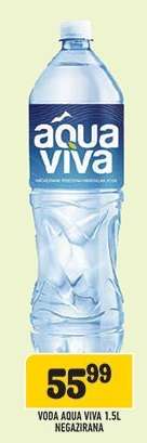 Voda Aqua Viva 1.5L Negazirana