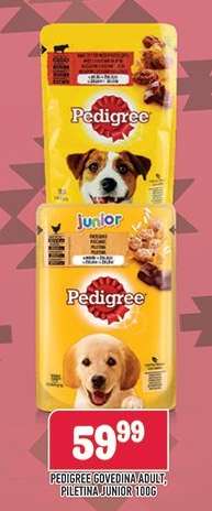 Pedigree Govedina Adult, Piletina Junior 100g