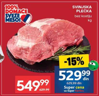 Svinjska plećka