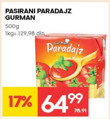 Pasirani paradajz Gurman