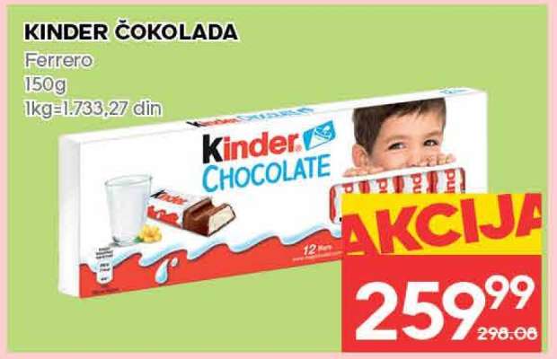 Kinder Čokolada