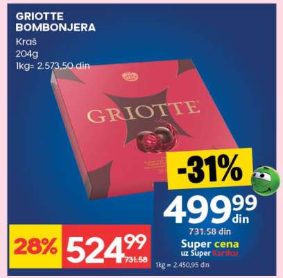 GRIOTTE BOMBONJERA