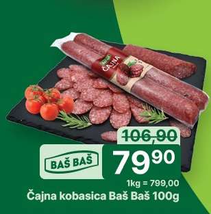 Čajna kobasica Baš Baš 100g