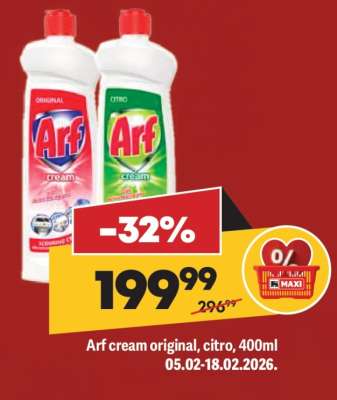 Arf cream original citro 400ml