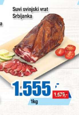 Suvi svinjski vrat Srbijanka
